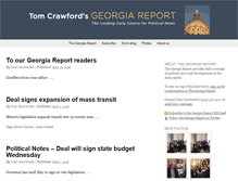 Tablet Screenshot of gareport.com